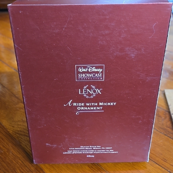 Lenox Black and Cream Mickey Mouse Teacup Decor Accent (2) - Picture 2 of 4